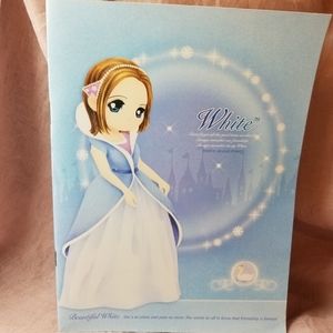 Orange Story White Notebook